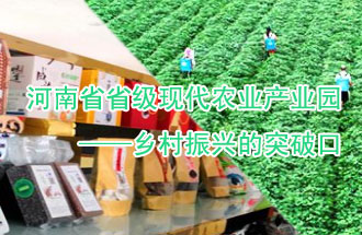 8月21日，河南兩部門聯(lián)合發(fā)布了《河南省省級現(xiàn)代農(nóng)業(yè)產(chǎn)業(yè)園建設(shè)指引》、《河南省省級現(xiàn)代農(nóng)業(yè)產(chǎn)業(yè)園建設(shè)工作方案》